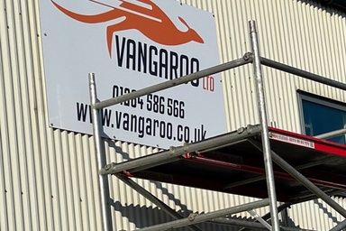Signage installation