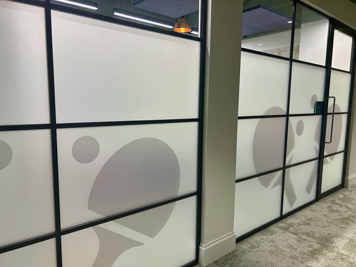 Manifestation printed window film