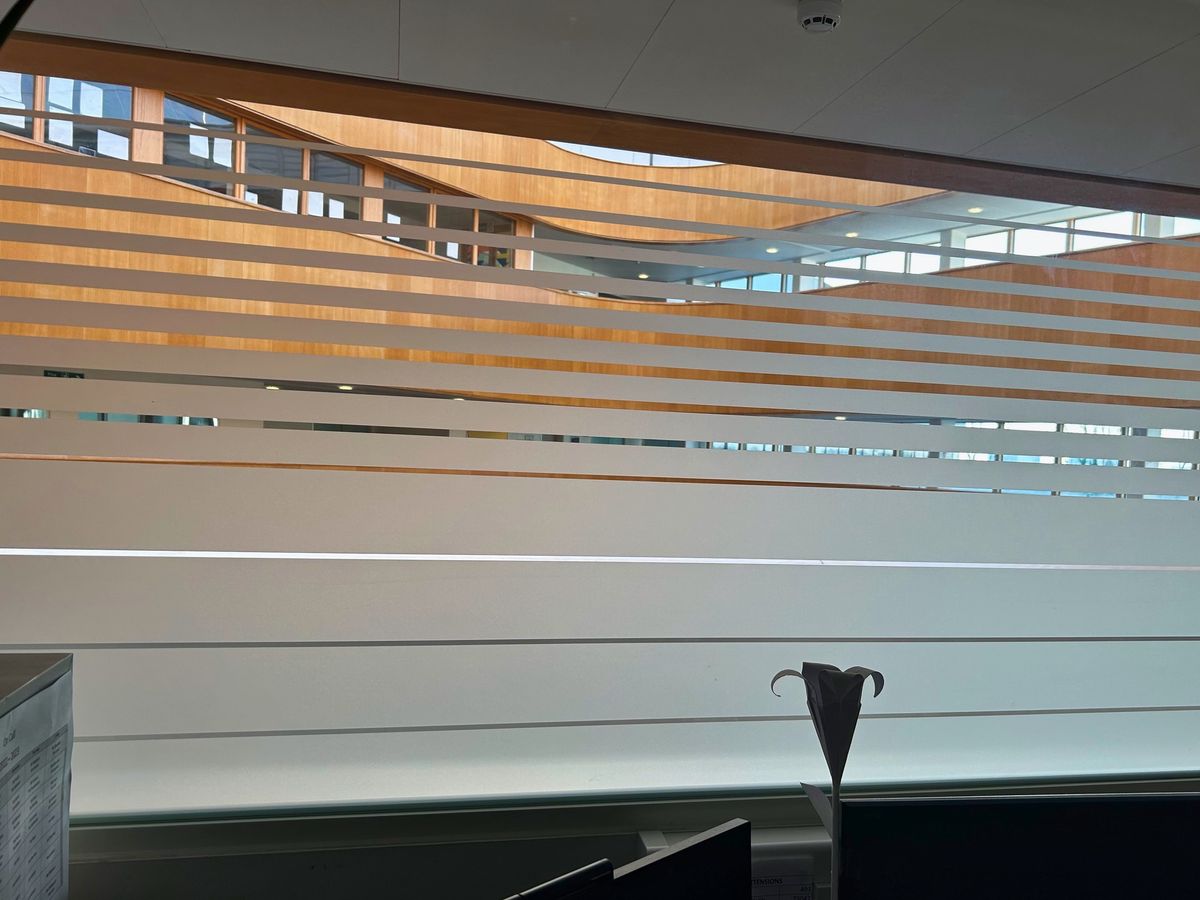Manifestation printed window film